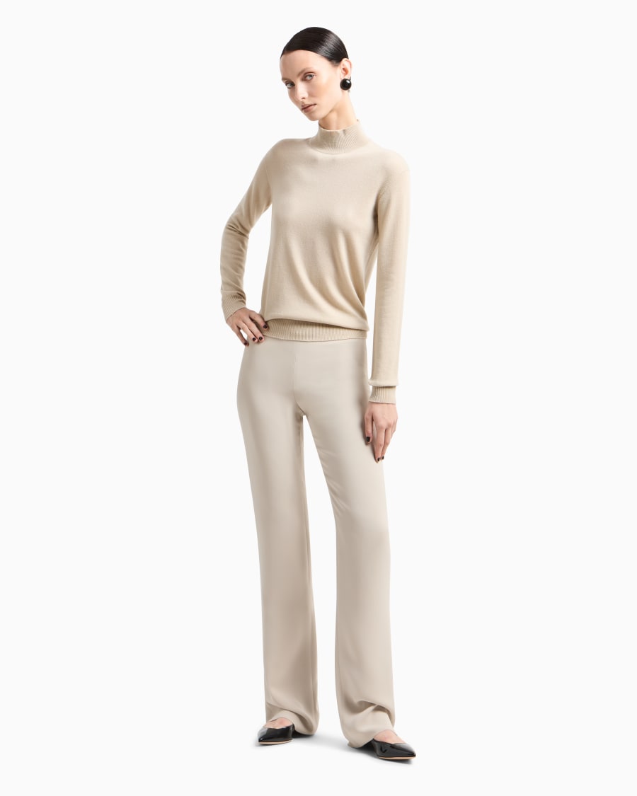 The world of armani PANTALONI AMPI IN SETA Vendita