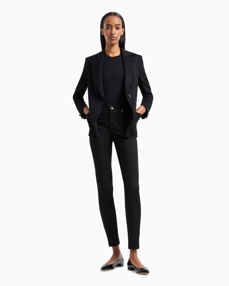 The world of armani PANTALONI 5 TASCHE SLIM FIT IN COTONE STRETCH Promozione