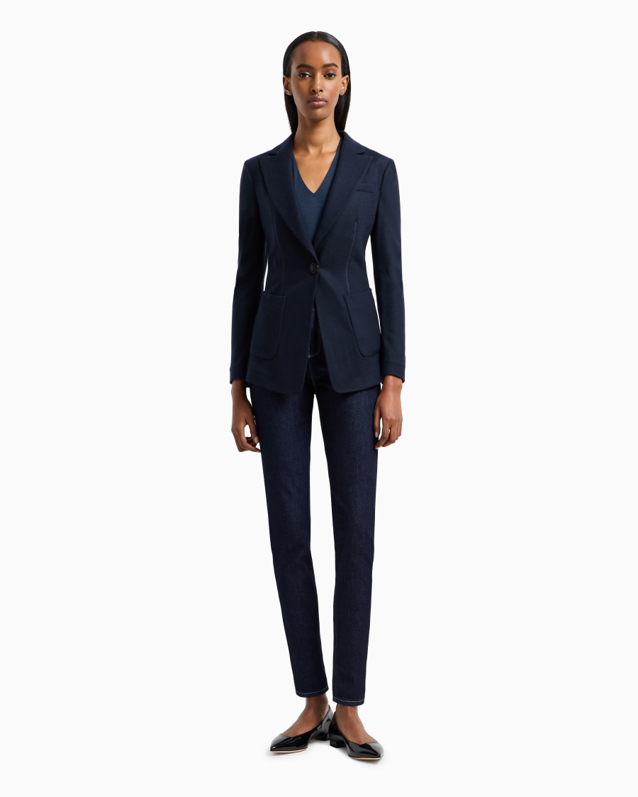 The world of armani TOP CON SCOLLO A V Negozi Online
