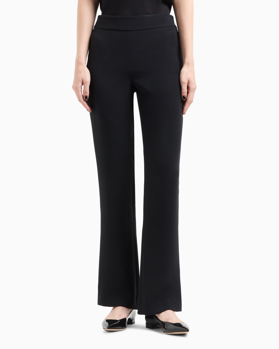 The world of armani PANTALONI AMPI IN SETA Promozione Limitata