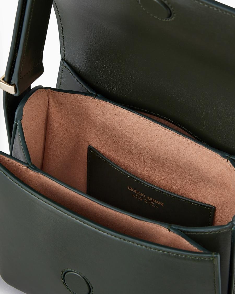 The world of armani BORSA LA PRIMA IN PELLE PALMELLATA Affare Del Giorno