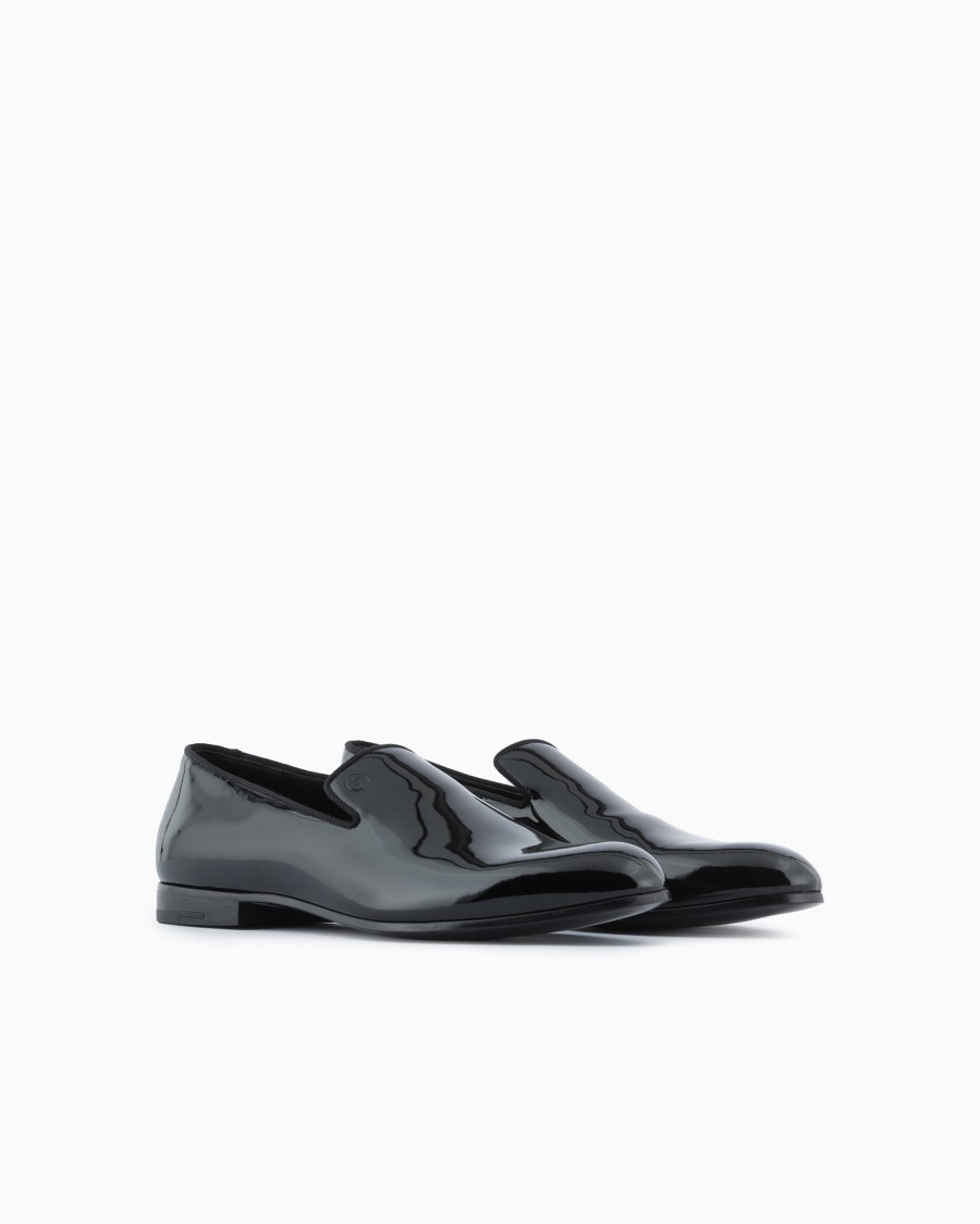 The world of armani MOCASSINI IN VERNICE Hotsell