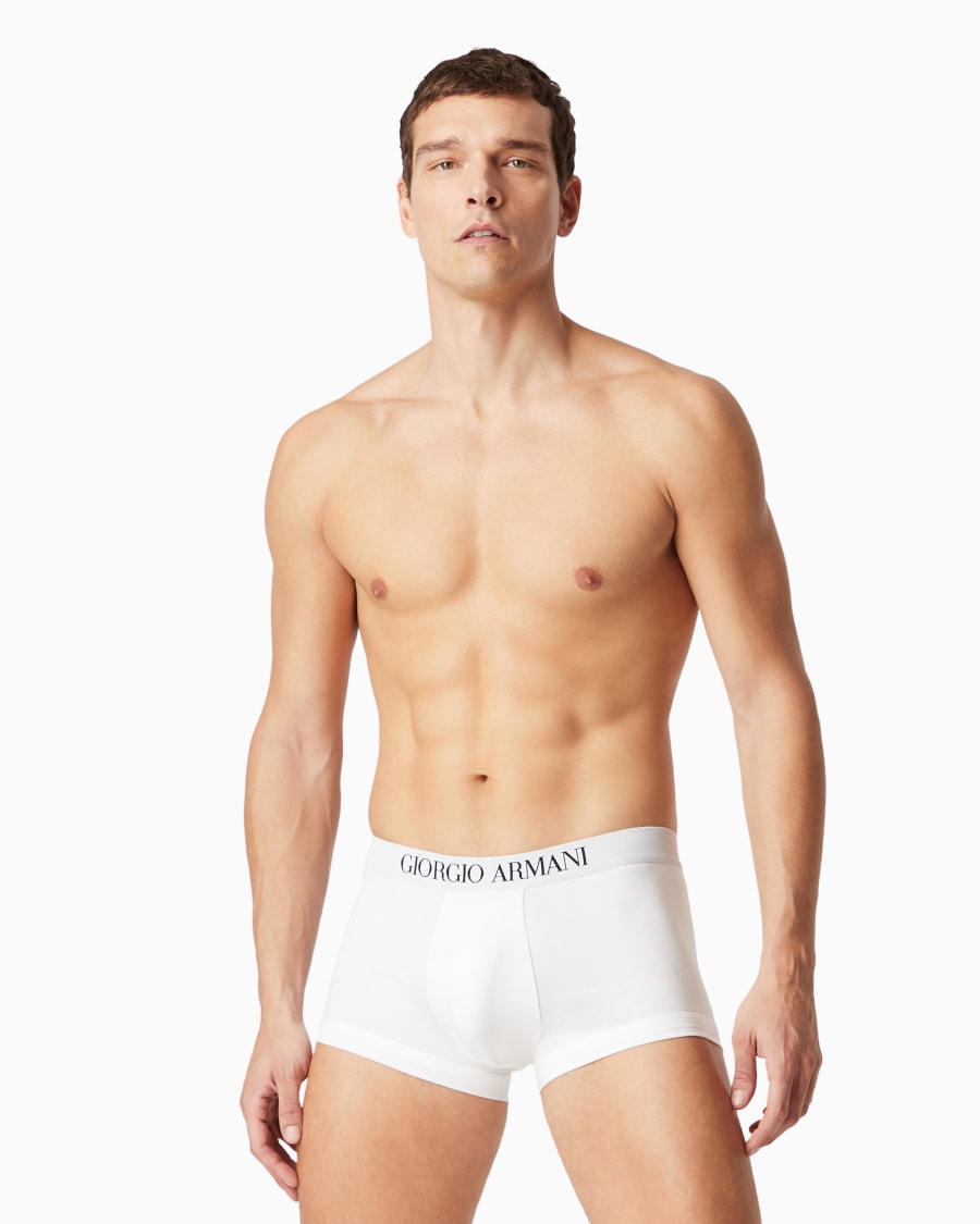 The world of armani PACK DUE BOXER IN COTONE ELASTICIZZATO Promozione