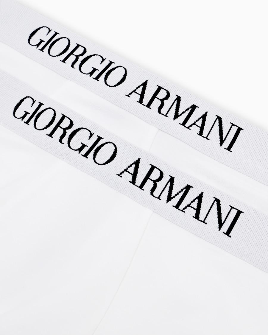 The world of armani PACK DUE BOXER IN COTONE ELASTICIZZATO Promozione