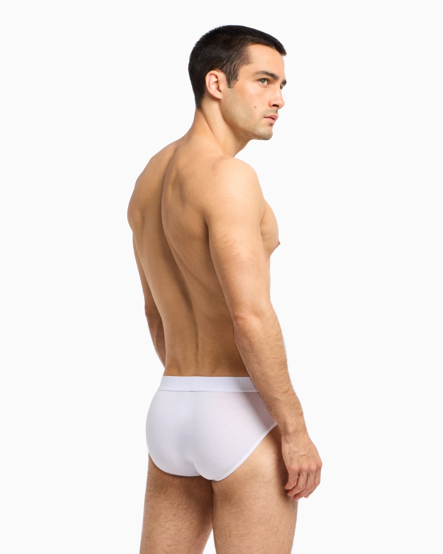 The world of armani SLIP IN JERSEY STRETCH CON BANDA LOGATA Negozi Online