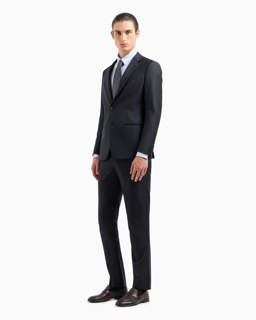 The world of armani CAMICIA IN TWILL DI COTONE Acquista Ora