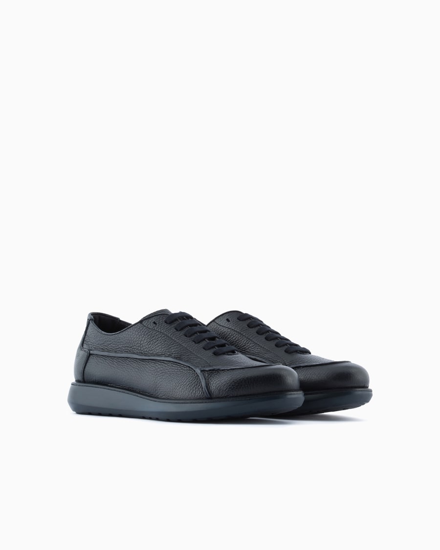 The world of armani SNEAKERS IN CERVO Prezzo Ridotto