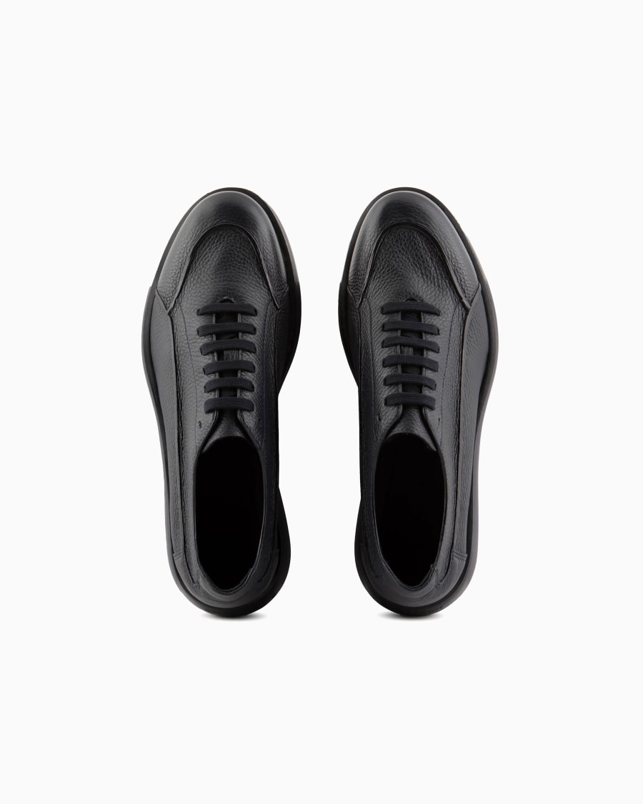 The world of armani SNEAKERS IN CERVO Prezzo Ridotto