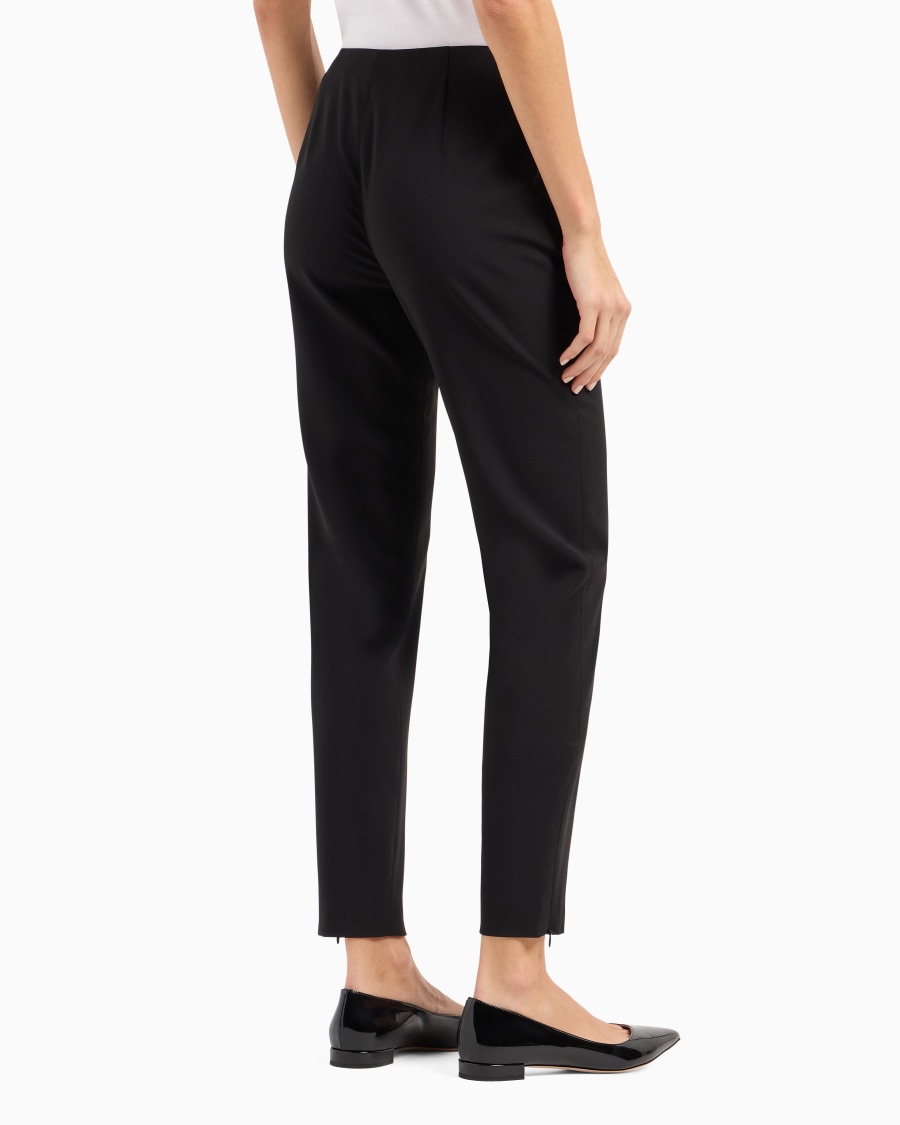 The world of armani PANTALONI IN CREPE DI LANA Online