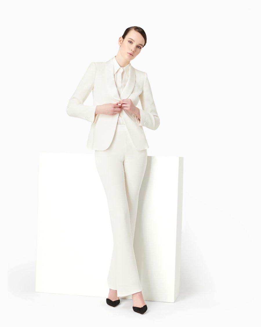 The world of armani TUXEDO IN CREPE DI PURA SETA Outlet