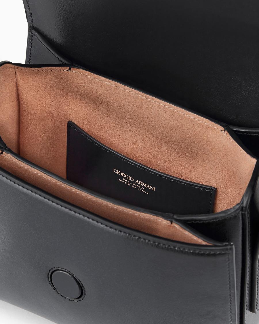 The world of armani BORSA LA PRIMA IN PELLE PALMELLATA Italy