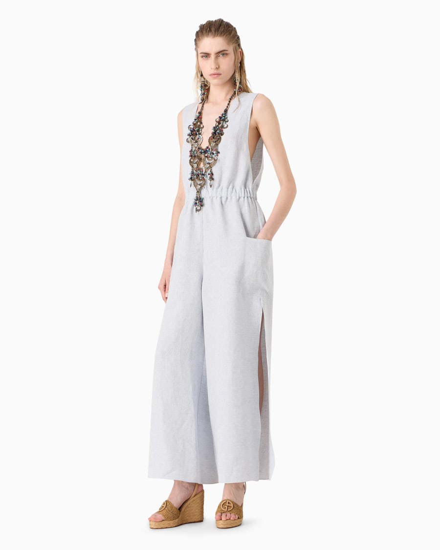 The world of armani TUTA IN CANAPA MILLERIGHE ASV In Linea