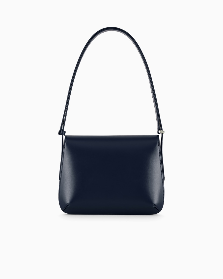 The world of armani BORSA MEDIA LA PRIMA IN PELLE PALMELLATA Nuovo