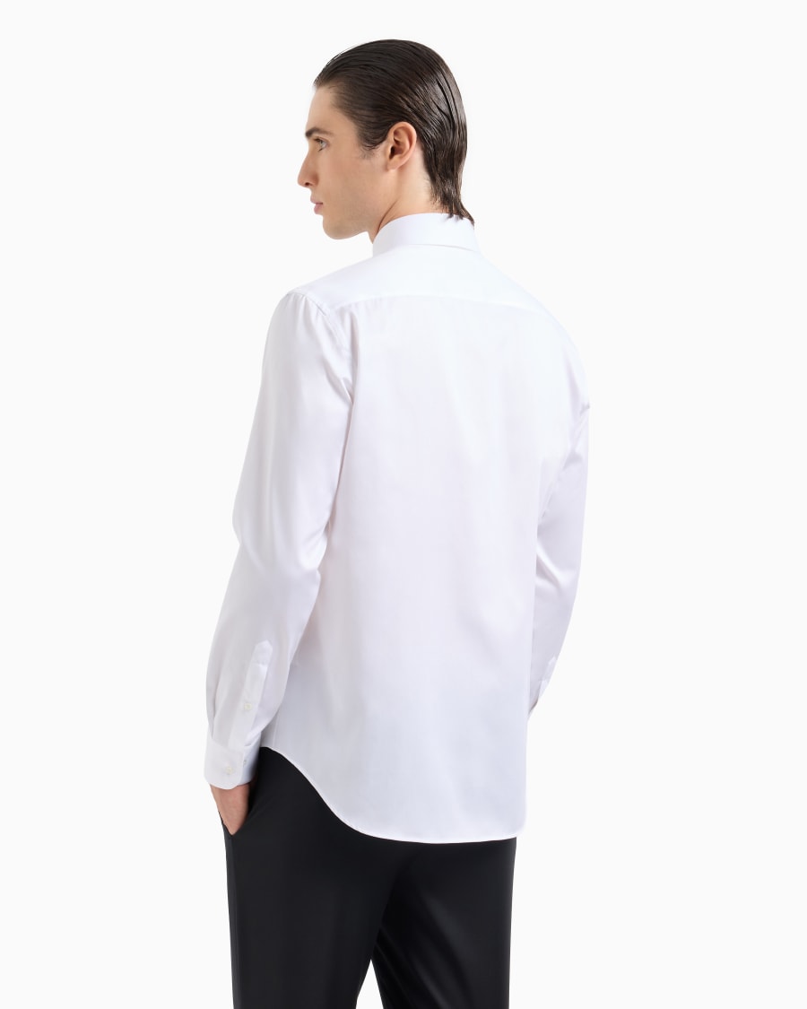 The world of armani CAMICIA IN TWILL DI COTONE Convenienza