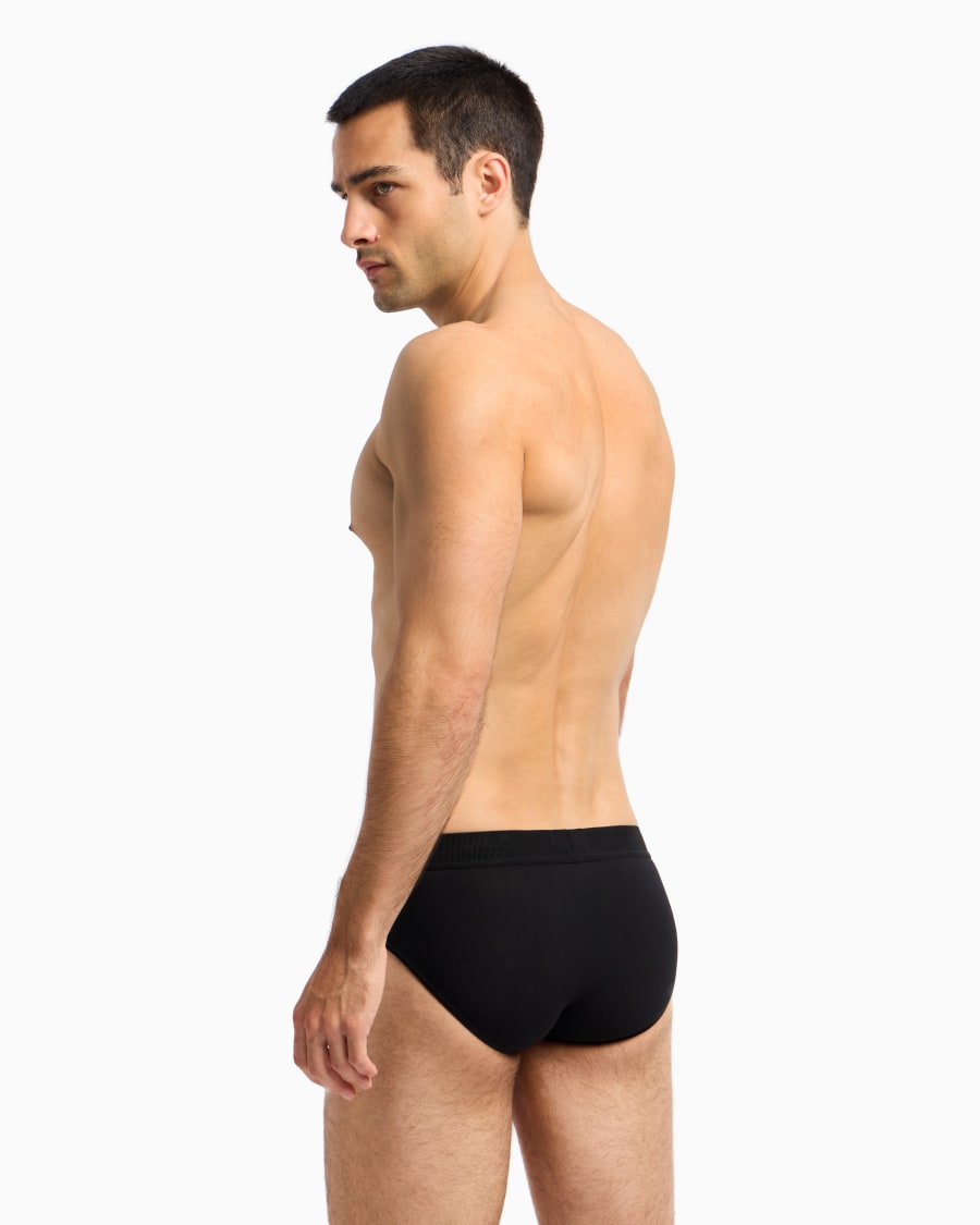 The world of armani SLIP IN JERSEY STRETCH CON BANDA LOGATA Saldi Di Fabbrica