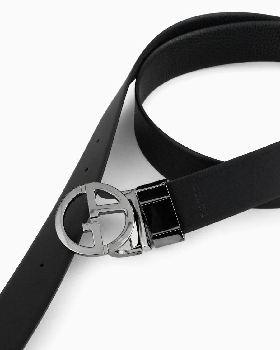 The world of armani CINTURA REVERSIBILE IN PELLE BICOLORE I Più Venduti