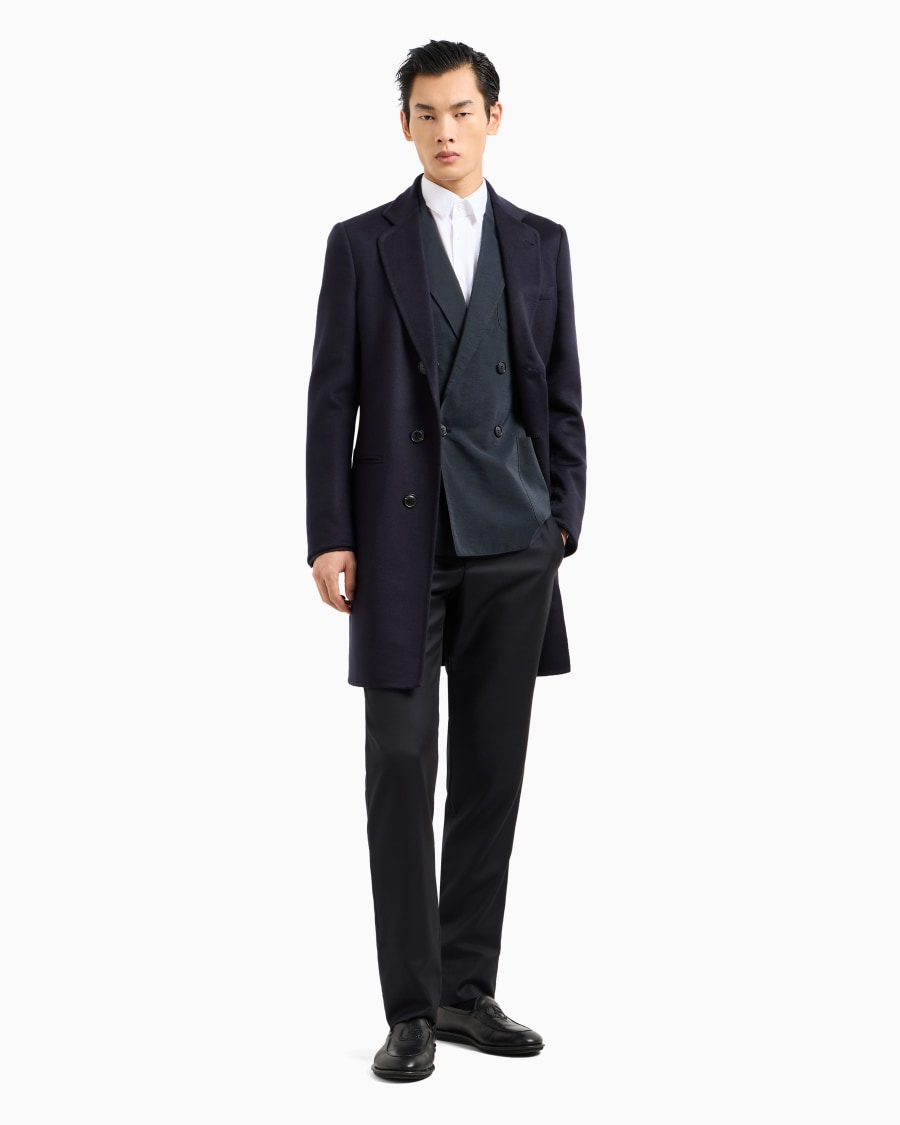 The world of armani CAPPOTTO LUNGO IN CASHMERE Promozione