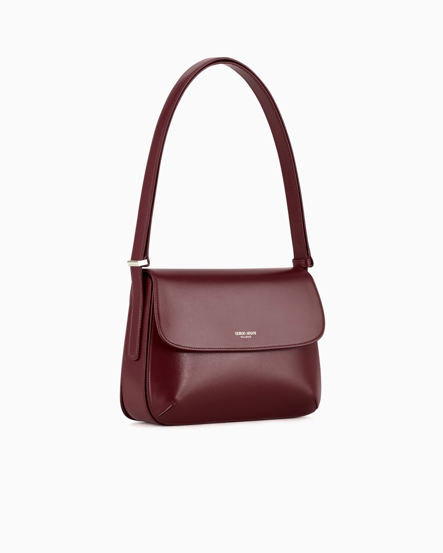 The world of armani BORSA MEDIA LA PRIMA IN PELLE PALMELLATA Negozi Online