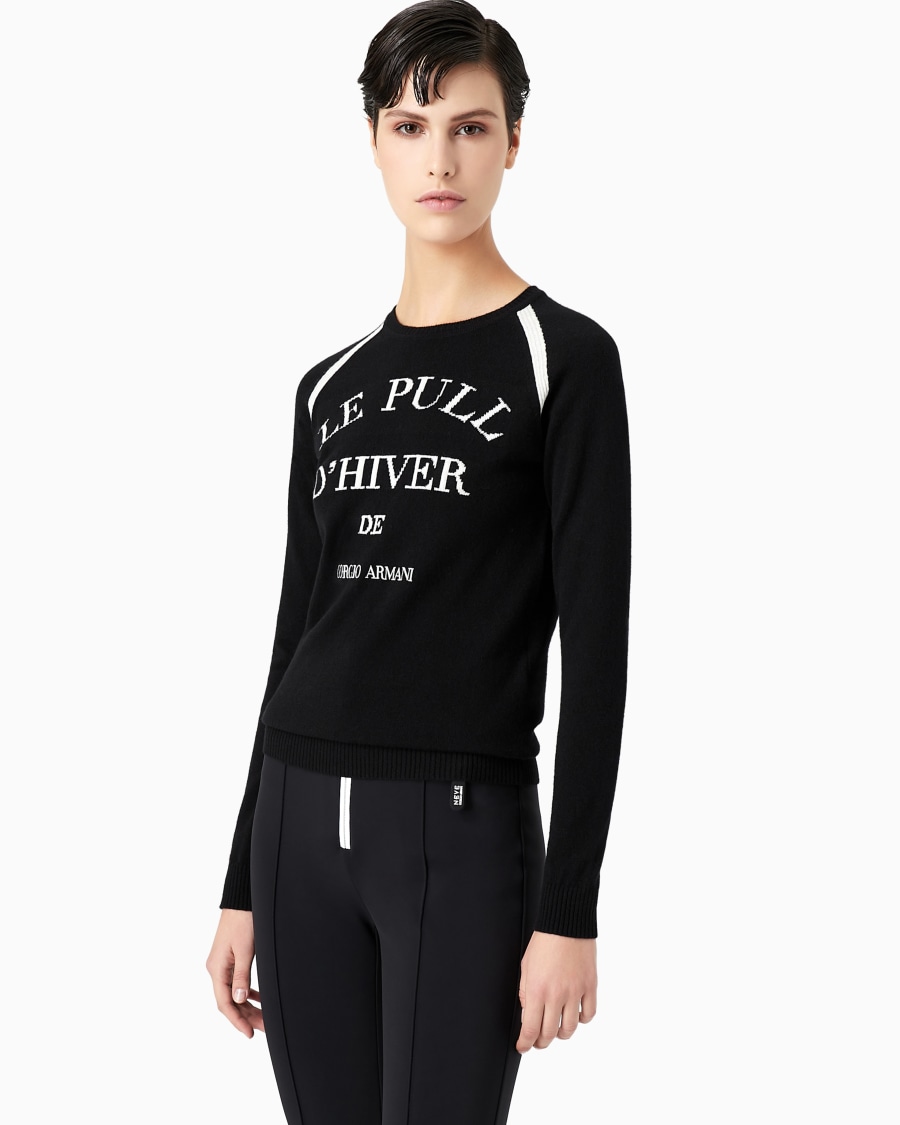The world of armani GIORGIO ARMANI NEVE MAGLIA GIROCOLLO IN CASHMERE Acquista Ora