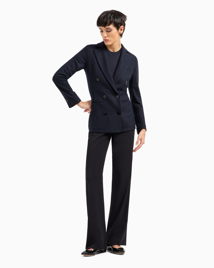 The world of armani T-SHIRT IN PURO CASHMERE Consegna Veloce