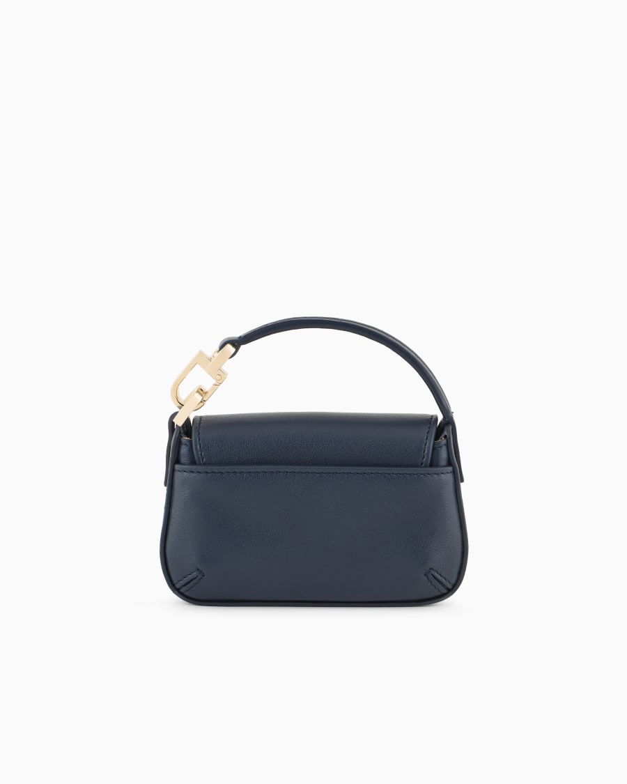 The world of armani MINI BORSA CHARM LA PRIMA SOFT IN NAPPA Fino Al -60%
