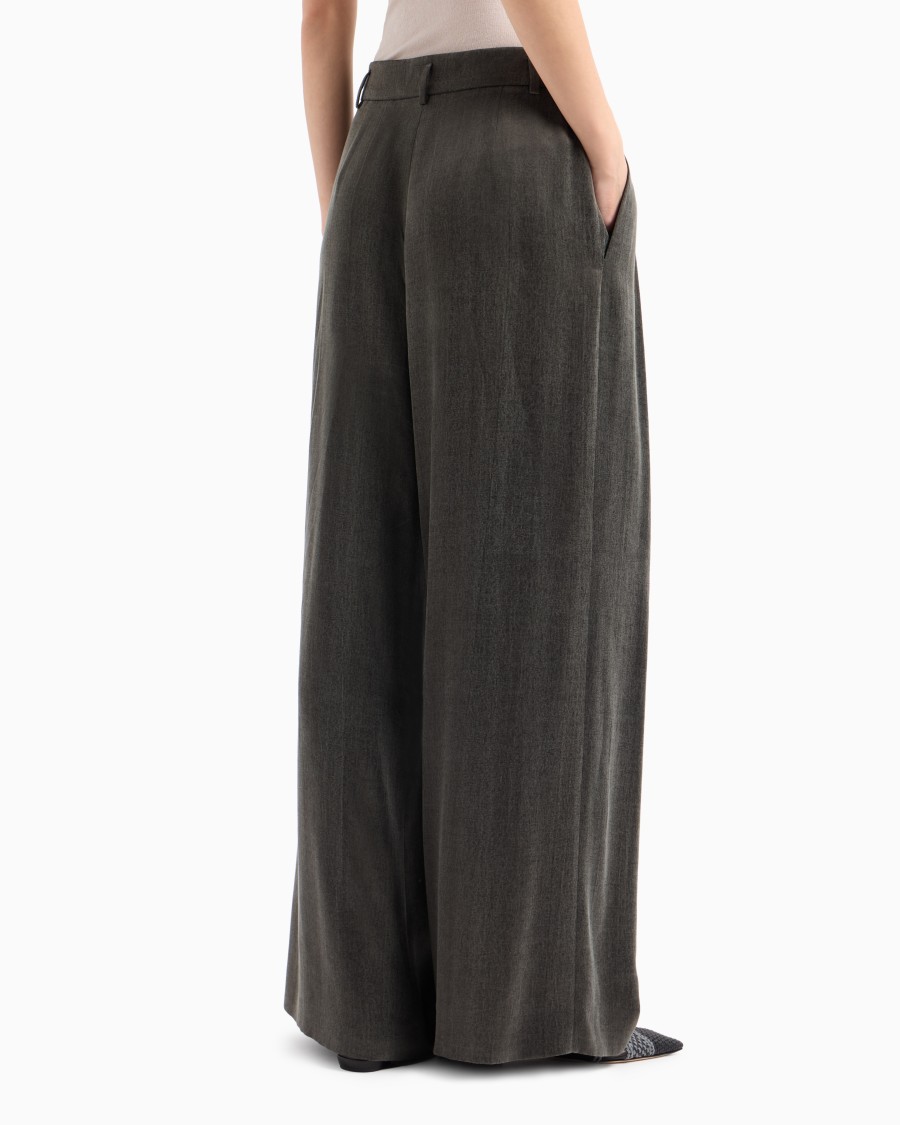 The world of armani PANTALONI PALAZZO Convenienza