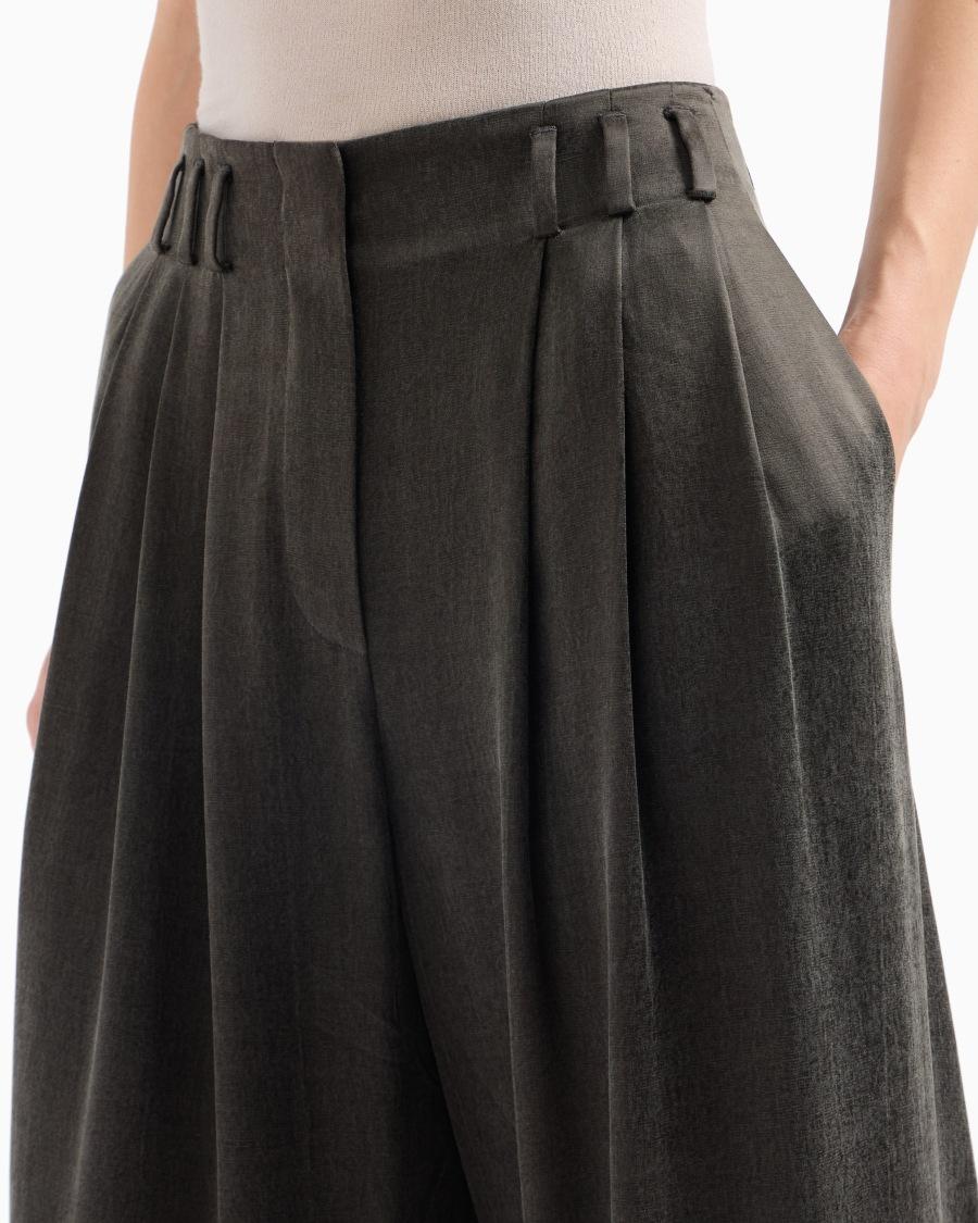 The world of armani PANTALONI PALAZZO Convenienza