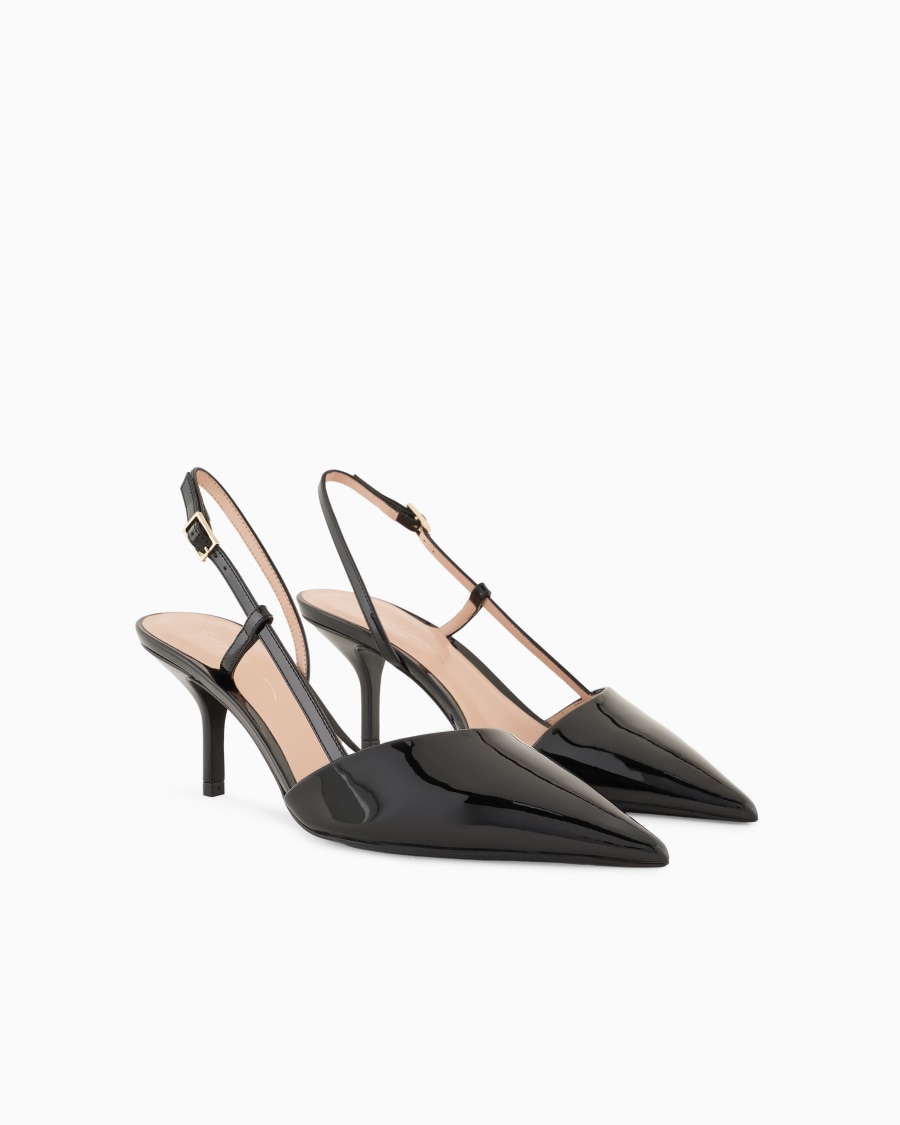 The world of armani SLINGBACK IN VERNICE Online