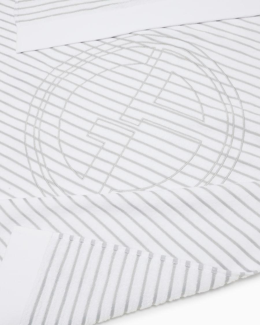 The world of armani TELO MARE IN SPUGNA DI COTONE Saldi Di Fabbrica
