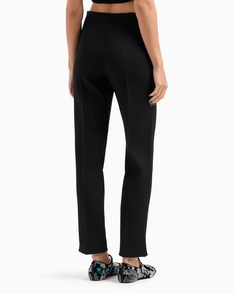 The world of armani PANTALONI DRITTI IN LANA VERGINE STRETCH Italia