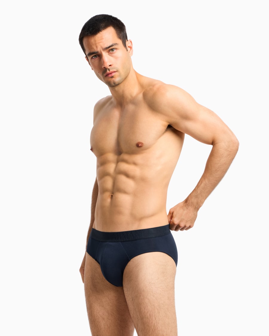 The world of armani PACK TRE SLIP IN JERSEY STRETCH In Linea