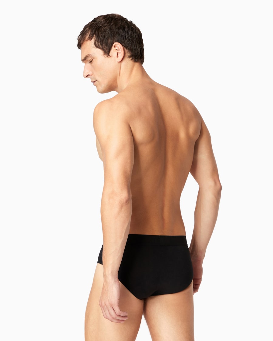 The world of armani PACK TRE SLIP IN JERSEY STRETCH Nuovo