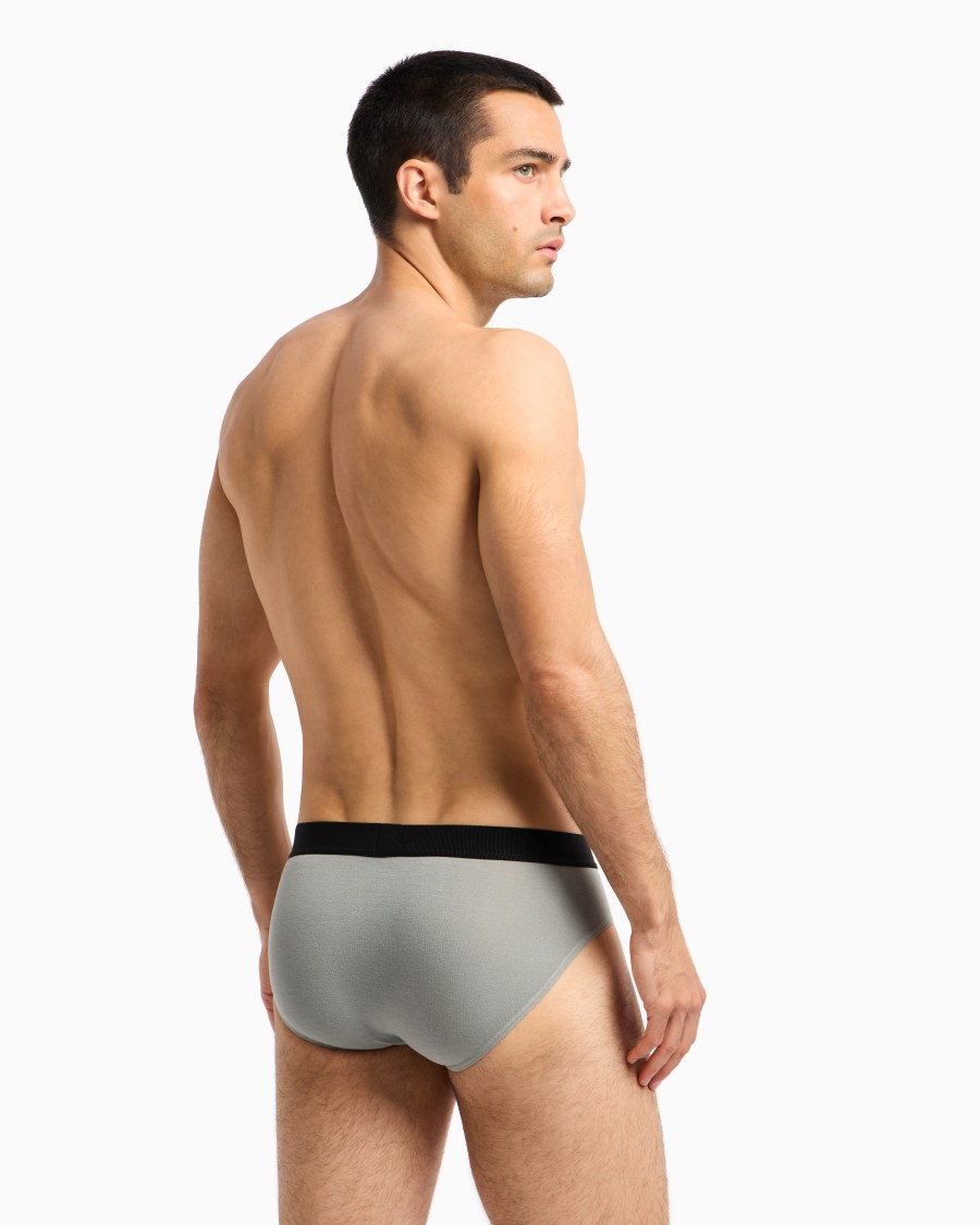 The world of armani PACK TRE SLIP IN JERSEY STRETCH Promozione