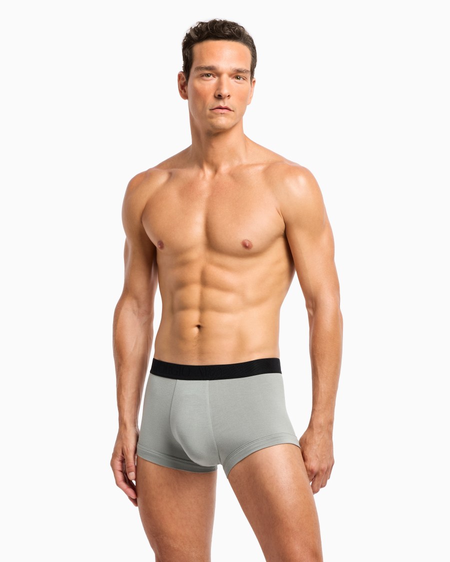 The world of armani PACK TRE BOXER IN JERSEY STRETCH Convenienza