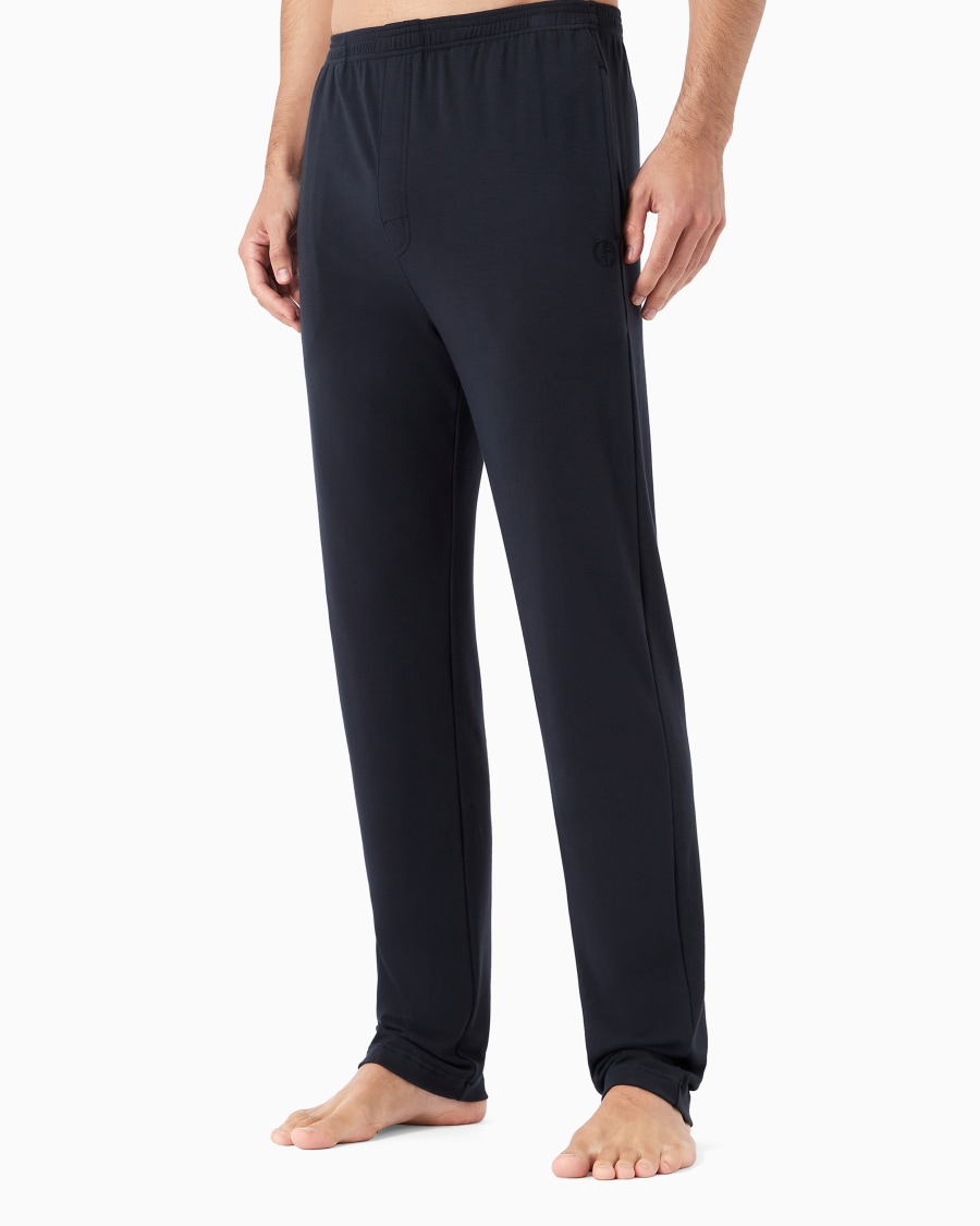 The world of armani PANTALONE LOUNGEWEAR IN MODAL STRETCH Offerte