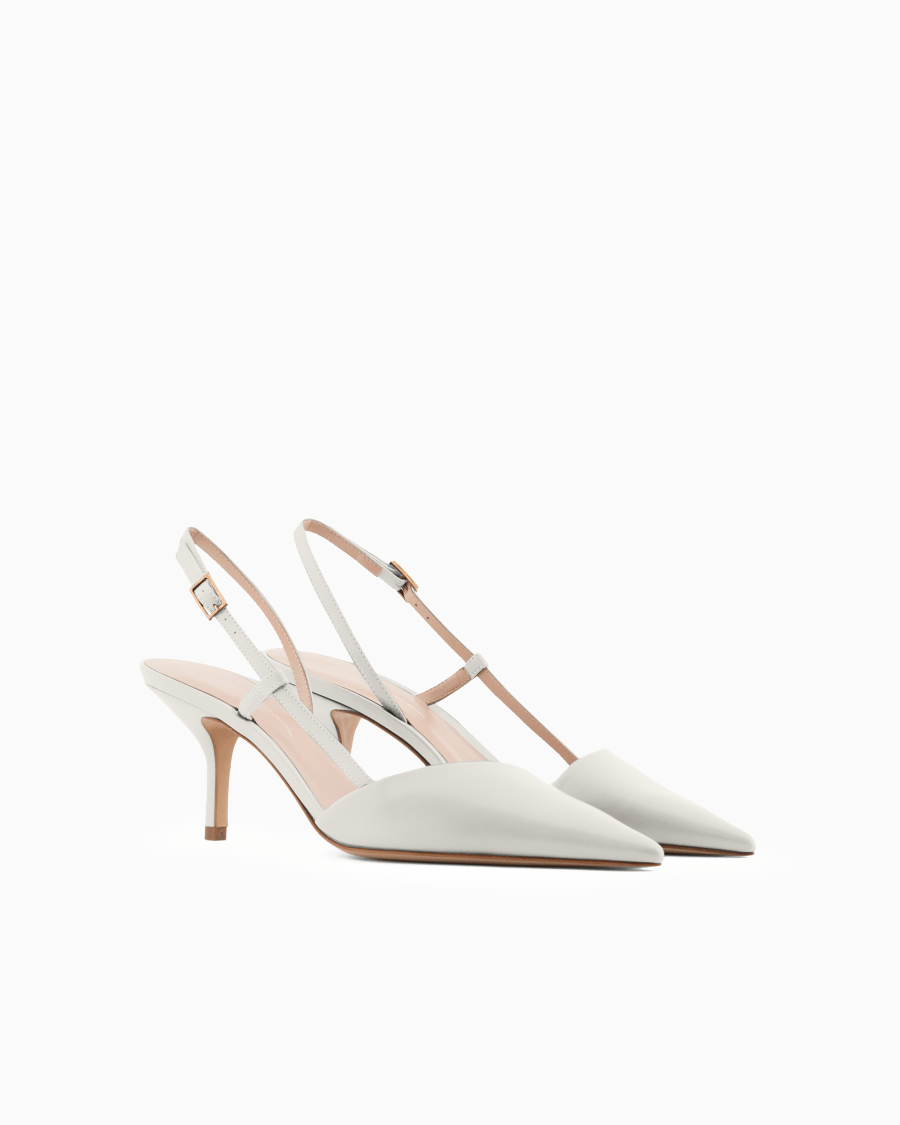 The world of armani SLINGBACK IN PELLE Nuova
