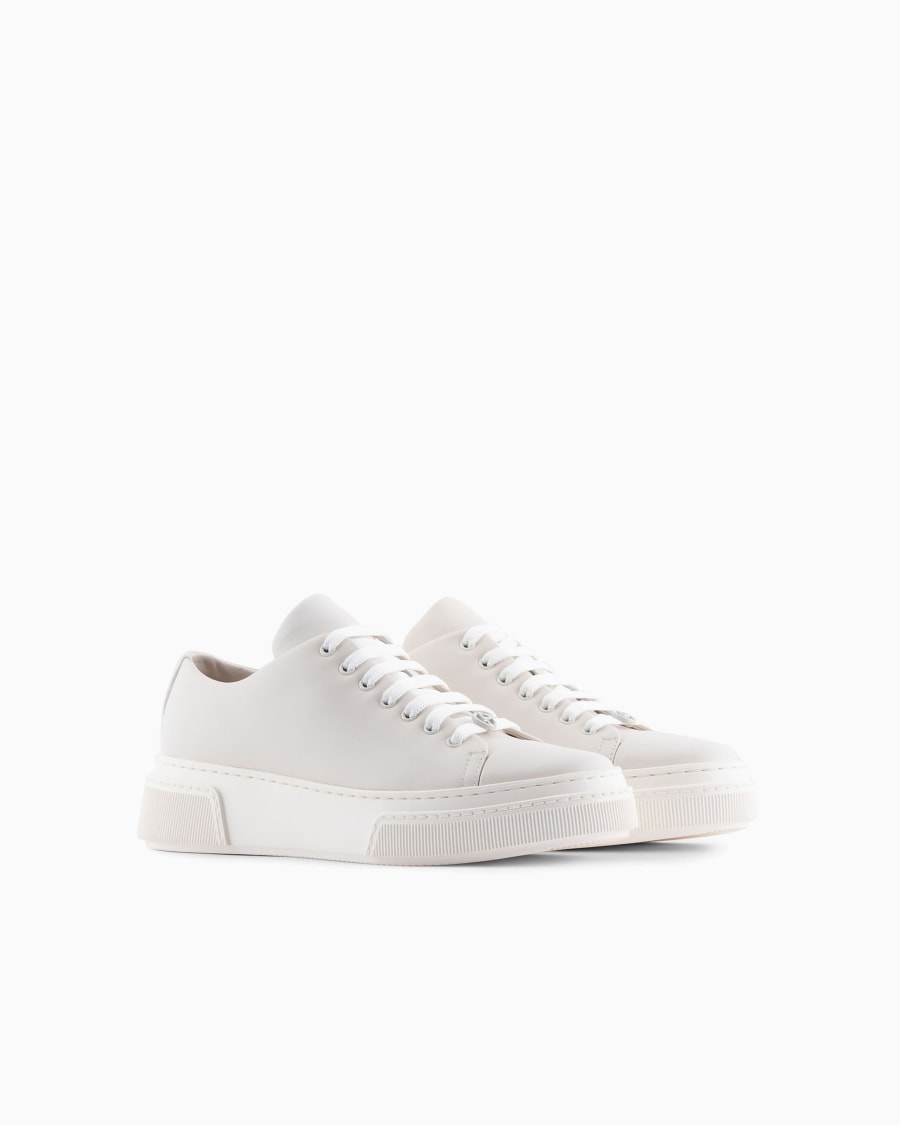 The world of armani SNEAKERS IN PELLE 2025