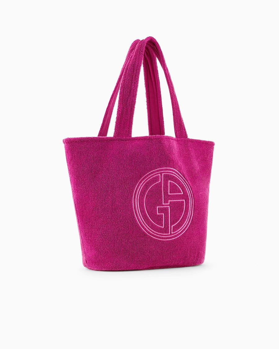 The world of armani BORSA DA MARE IN SPUGNA DI COTONE Promozione Limitata