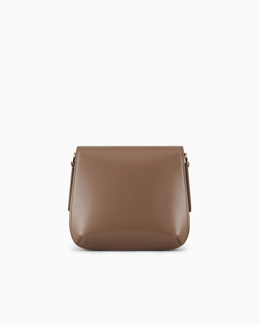 The world of armani BORSA LA PRIMA IN PELLE PALMELLATA CON TRACOLLA A NASTRO Novità