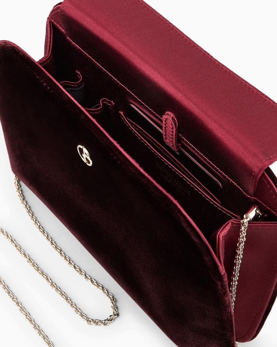 The world of armani CLUTCH LA PRIMA IN VELLUTO E RASO Presa