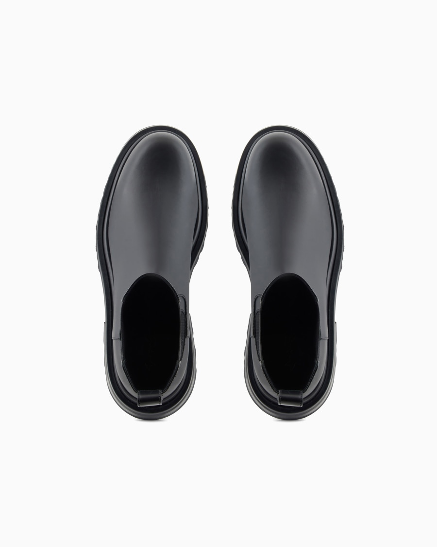 The world of armani STIVALETTI CON SUOLA CHUNKY Sconto