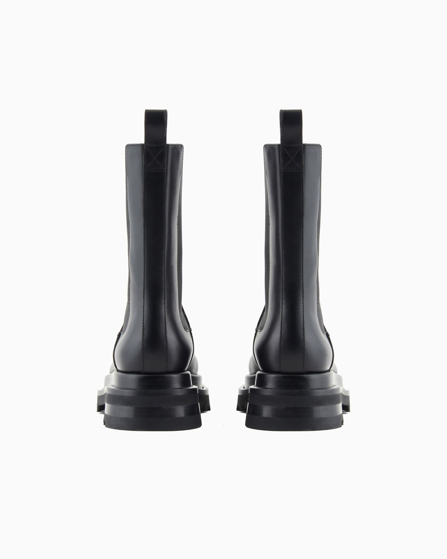 The world of armani STIVALETTI CON SUOLA CHUNKY Sconto