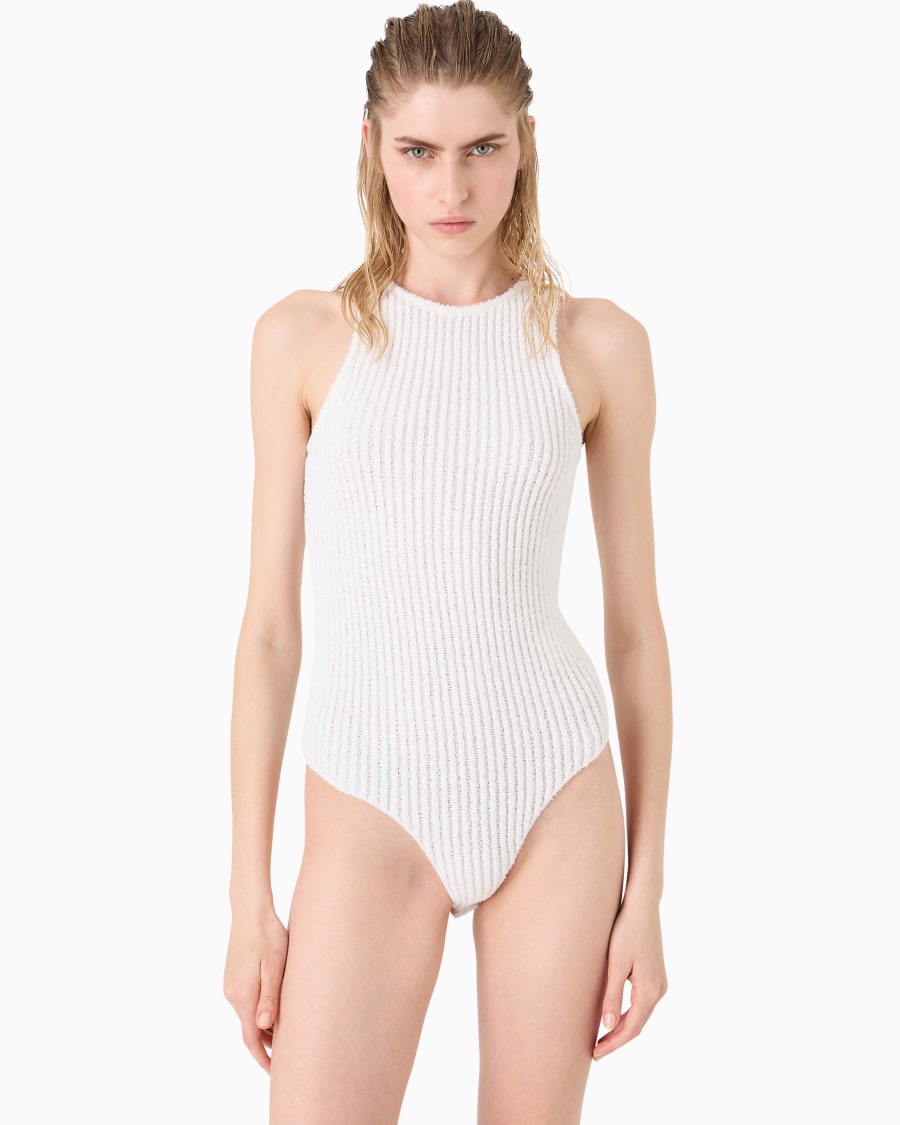 The world of armani BODY IN MISTO COTONE E VISCOSA A COSTE Online