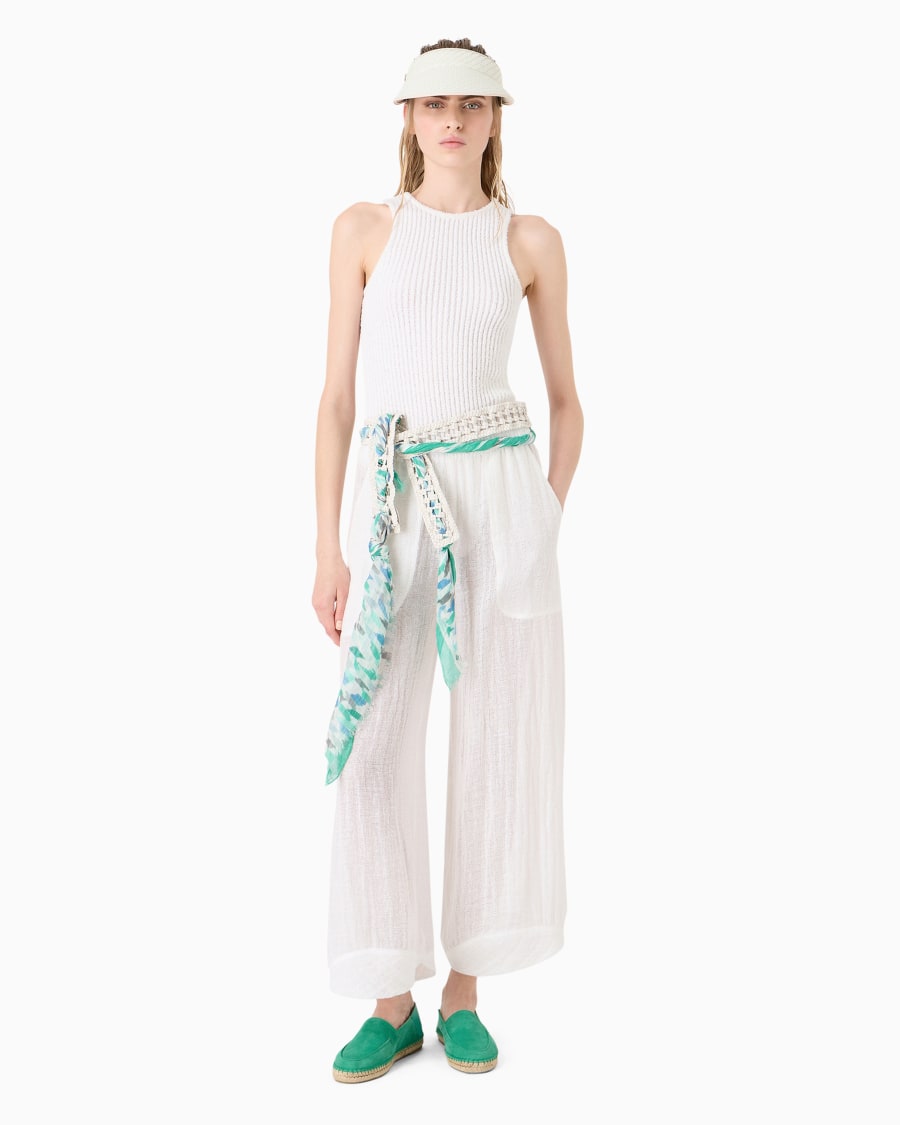 The world of armani BODY IN MISTO COTONE E VISCOSA A COSTE Online