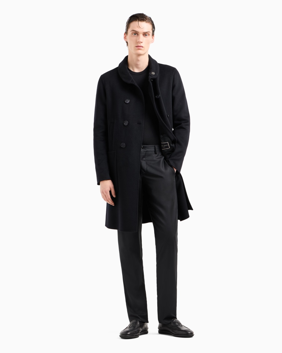 The world of armani CAPPOTTO DOPPIOPETTO ICON IN PANNO DOUBLE DI CASHMERE Offerte