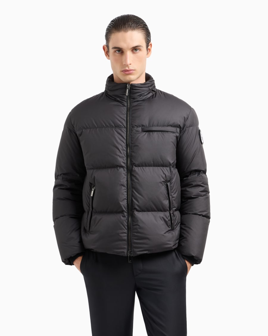 The world of armani BOMBER IMBOTTITO IN PIUMA D'OCA ASV 2025