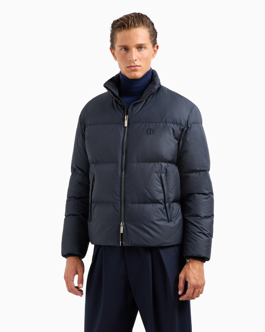 The world of armani BOMBER IMBOTTITO IN PIUMA D'OCA Nuovo