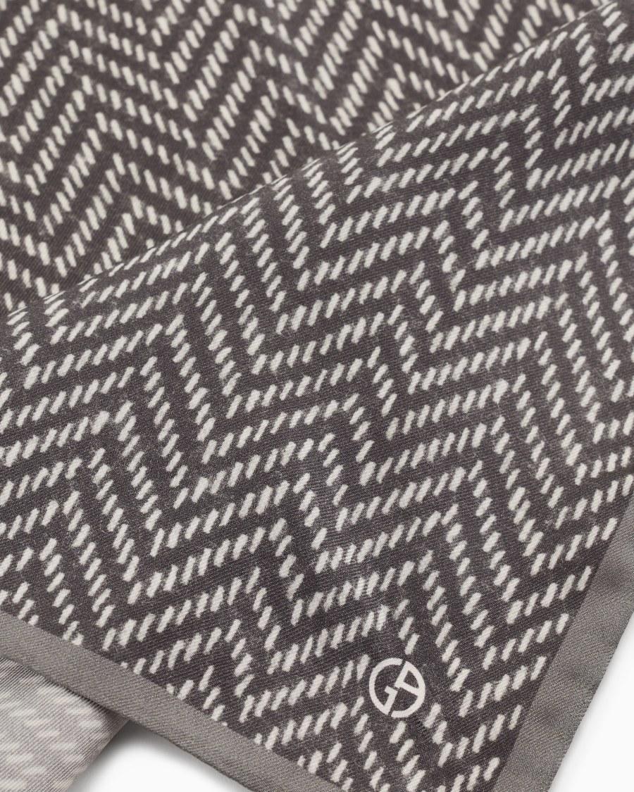 The world of armani POCHETTE DA TASCHINO IN SETA STAMPATA ASV Shopping Online