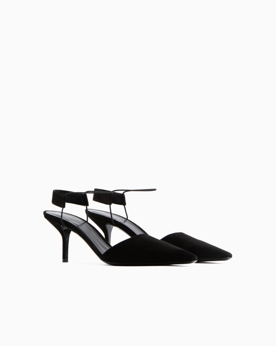 The world of armani SLINGBACK IN CAMOSCIO Hotsell