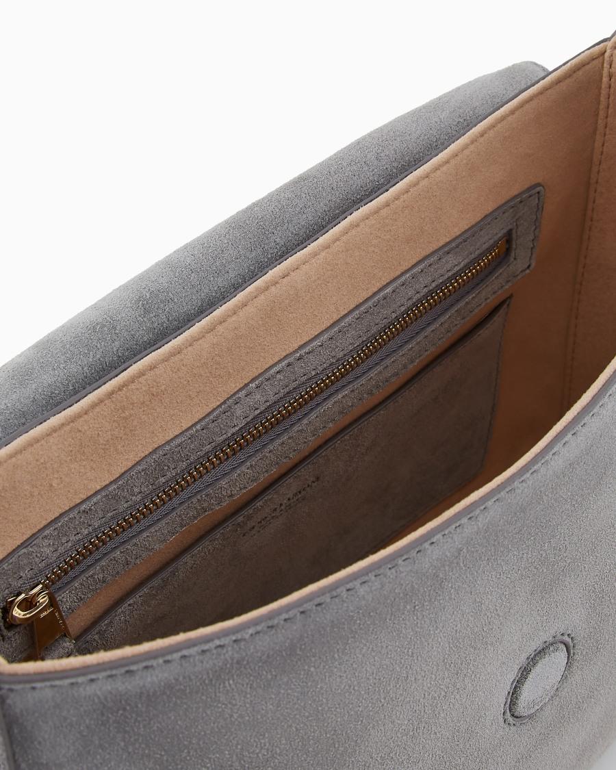The world of armani BORSA A MANO MEDIA LA PRIMA SOFT IN SUEDE ASV I Più Venduti